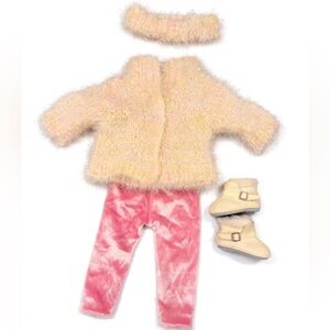 Retired Pleasant Co 1998 AGOT Original Snowball Outfit & Leggings, Complete Set